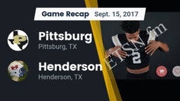 Recap: Pittsburg  vs. Henderson  2017