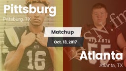 Matchup: Pittsburg High vs. Atlanta  2017