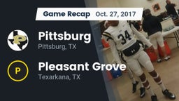 Recap: Pittsburg  vs. Pleasant Grove  2017