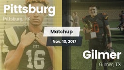 Matchup: Pittsburg High vs. Gilmer  2017