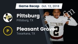 Recap: Pittsburg  vs. Pleasant Grove  2018
