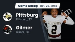 Recap: Pittsburg  vs. Gilmer  2018