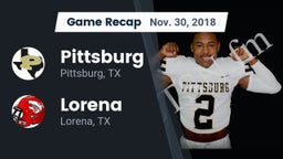 Recap: Pittsburg  vs. Lorena  2018