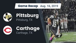 Recap: Pittsburg  vs. Carthage  2019