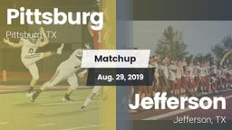 Matchup: Pittsburg High vs. Jefferson  2019