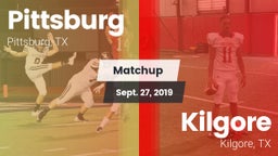 Matchup: Pittsburg High vs. Kilgore  2019