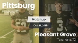 Matchup: Pittsburg High vs. Pleasant Grove  2019