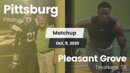 Matchup: Pittsburg High vs. Pleasant Grove  2020