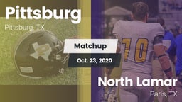 Matchup: Pittsburg High vs. North Lamar  2020