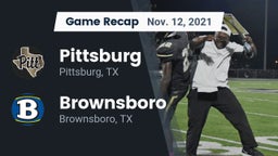 Recap: Pittsburg  vs. Brownsboro  2021