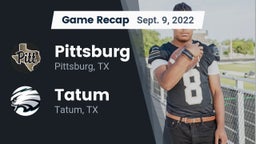 Recap: Pittsburg  vs. Tatum  2022