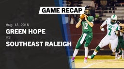 Recap: Green Hope  vs. Southeast Raleigh  2016