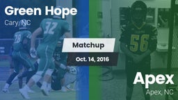 Matchup: Green Hope High vs. Apex  2016
