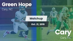 Matchup: Green Hope High vs. Cary  2016