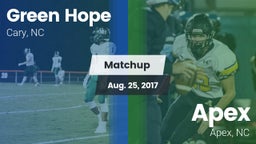 Matchup: Green Hope High vs. Apex  2017
