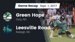 Recap: Green Hope  vs. Leesville Road  2017
