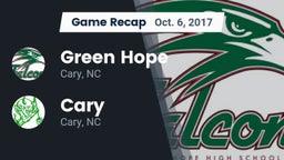 Recap: Green Hope  vs. Cary  2017