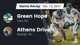 Recap: Green Hope  vs. Athens Drive  2017