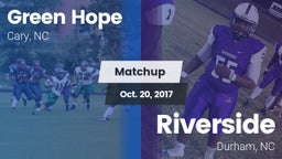Matchup: Green Hope High vs. Riverside  2017