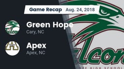 Recap: Green Hope  vs. Apex  2018