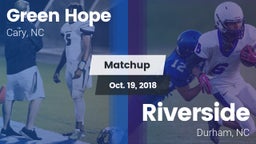 Matchup: Green Hope High vs. Riverside  2018