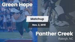Matchup: Green Hope High vs. Panther Creek 2018