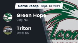 Recap: Green Hope  vs. Triton  2019