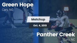 Matchup: Green Hope High vs. Panther Creek  2019