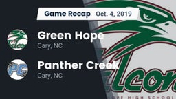 Recap: Green Hope  vs. Panther Creek  2019
