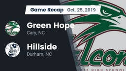 Recap: Green Hope  vs. Hillside  2019