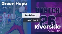 Matchup: Green Hope High vs. Riverside  2019