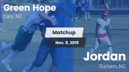Matchup: Green Hope High vs. Jordan  2019