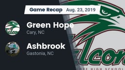 Recap: Green Hope  vs. Ashbrook  2019