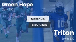 Matchup: Green Hope High vs. Triton  2020