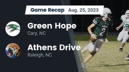 Recap: Green Hope  vs. Athens Drive  2023