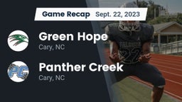 Recap: Green Hope  vs. Panther Creek  2023