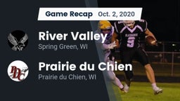 Recap: River Valley  vs. Prairie du Chien  2020