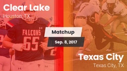 Matchup: Clear Lake High vs. Texas City  2017
