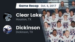 Recap: Clear Lake  vs. Dickinson  2017