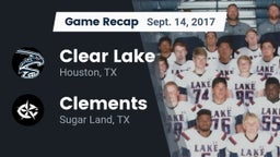 Recap: Clear Lake  vs. Clements  2017