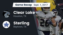 Recap: Clear Lake  vs. Sterling  2017
