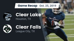 Recap: Clear Lake  vs. Clear Falls  2019