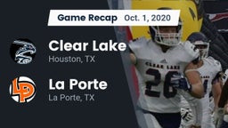 Recap: Clear Lake  vs. La Porte  2020