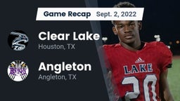 Recap: Clear Lake  vs. Angleton  2022