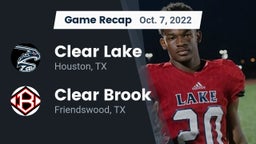 Recap: Clear Lake  vs. Clear Brook  2022