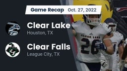 Recap: Clear Lake  vs. Clear Falls  2022