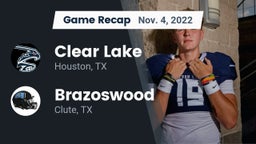 Recap: Clear Lake  vs. Brazoswood  2022