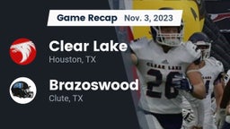 Recap: Clear Lake  vs. Brazoswood  2023