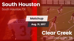 Matchup: South Houston High vs. Clear Creek  2017