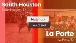 Matchup: South Houston High vs. La Porte  2017